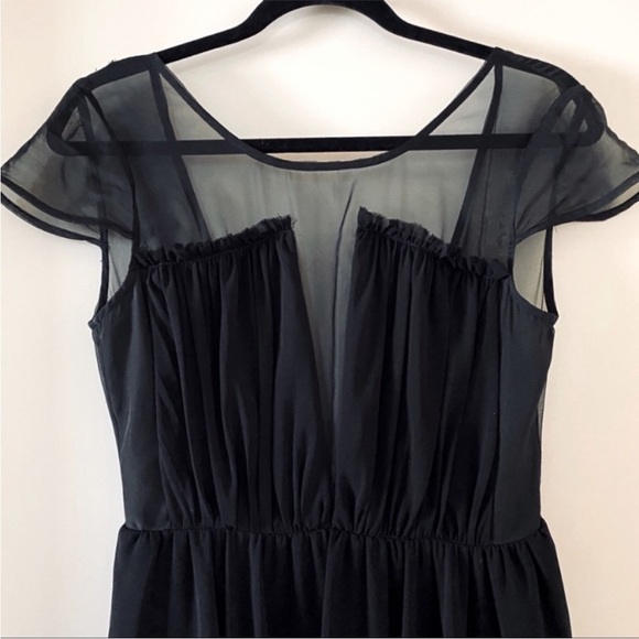 Keepsake the Label Revolve After Dark Black Sheer Backless Dress - Picture 3 of 4